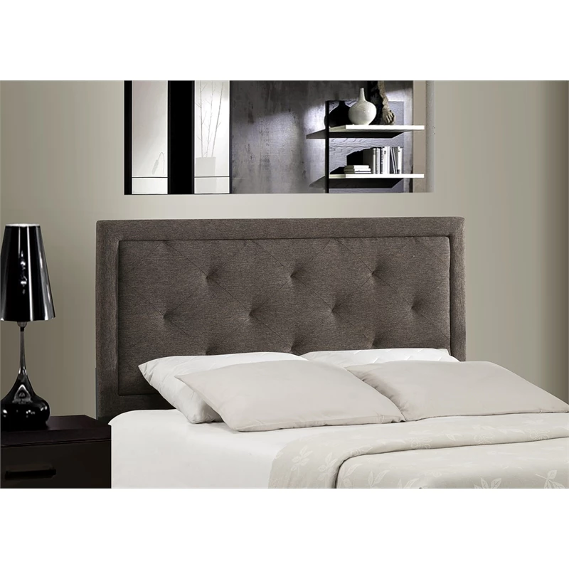 New ✔️ Hillsdale Becker Upholstered Twin Panel Headboard In Black 🌟 - Image 2