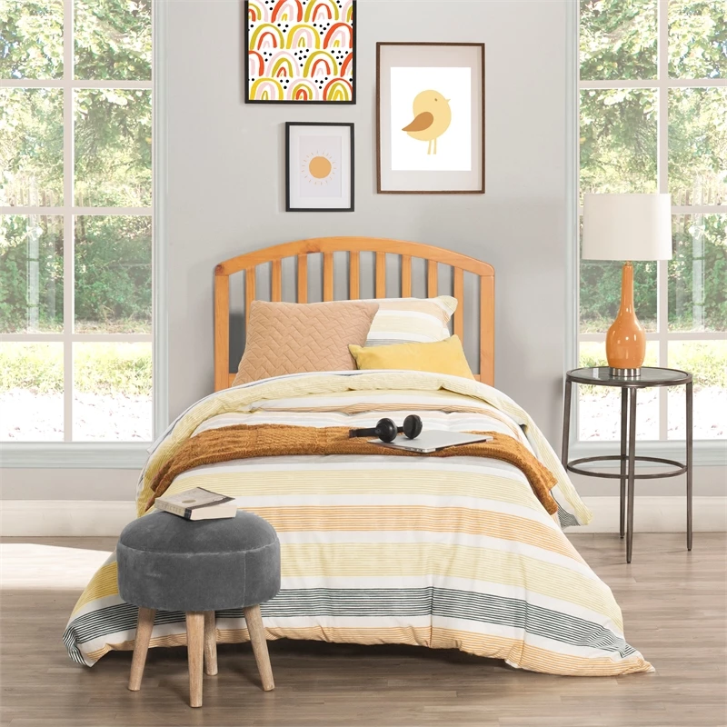 Best Sale ๐งจ Hillsdale Carolina Twin Spindle Headboard In Country Pine ๐ฅฐ - Image 7