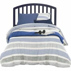 Promo 🎉 Hillsdale Carolina Twin Spindle Headboard In Navy ⌛