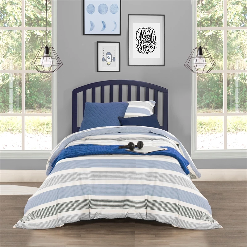 Wholesale 😍 Hillsdale Carolina Twin Spindle Headboard In Navy 😀 - Image 4