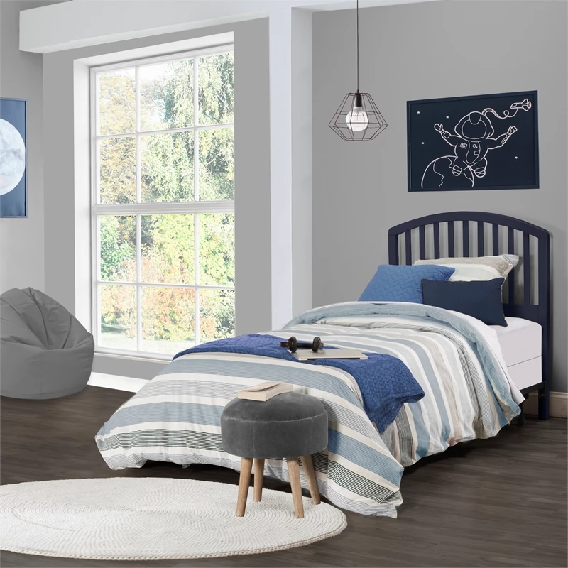 Wholesale 😍 Hillsdale Carolina Twin Spindle Headboard In Navy 😀 - Image 6