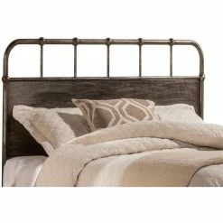 Deals 🔔 Hillsdale Grayson Queen Panel Headboard In Rubbed Black 😉
