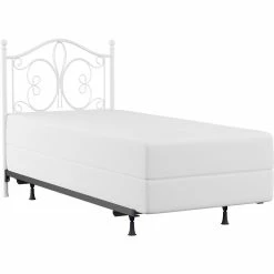 Wholesale ⌛ Hillsdale Ruby Twin Spindle Headboard In Textured White ❤️