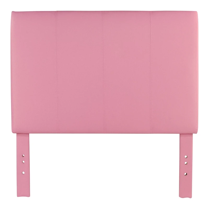 Deals โ๏ธ Furniture Of America Mevea Faux Leather Full/Queen Panel Headboard In Pink ๐ - Image 6