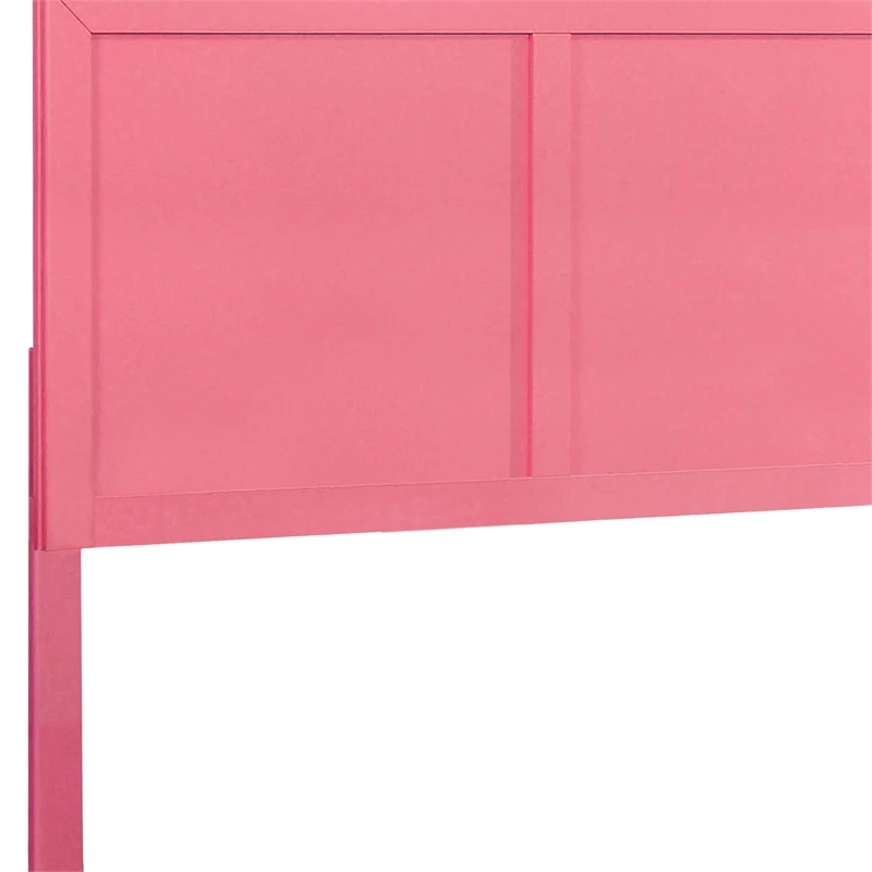 Deals 😀 Furniture Of America Lupin Wood Full/Queen Kids Headboard In Raspberry Pink ✔️ - Image 4