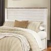 Coupon 💯 Ashley Furniture Willowton Queen Full Panel Headboard In Whitewash 👏