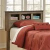 Budget 😀 Ashley Furniture Trinell Twin Bookcase Headboard In Brown ❤️