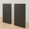 Discount 🥰 Nexera Extension Panels For Nexera Plank Effect Headboards Set Of 2 Black ✔️