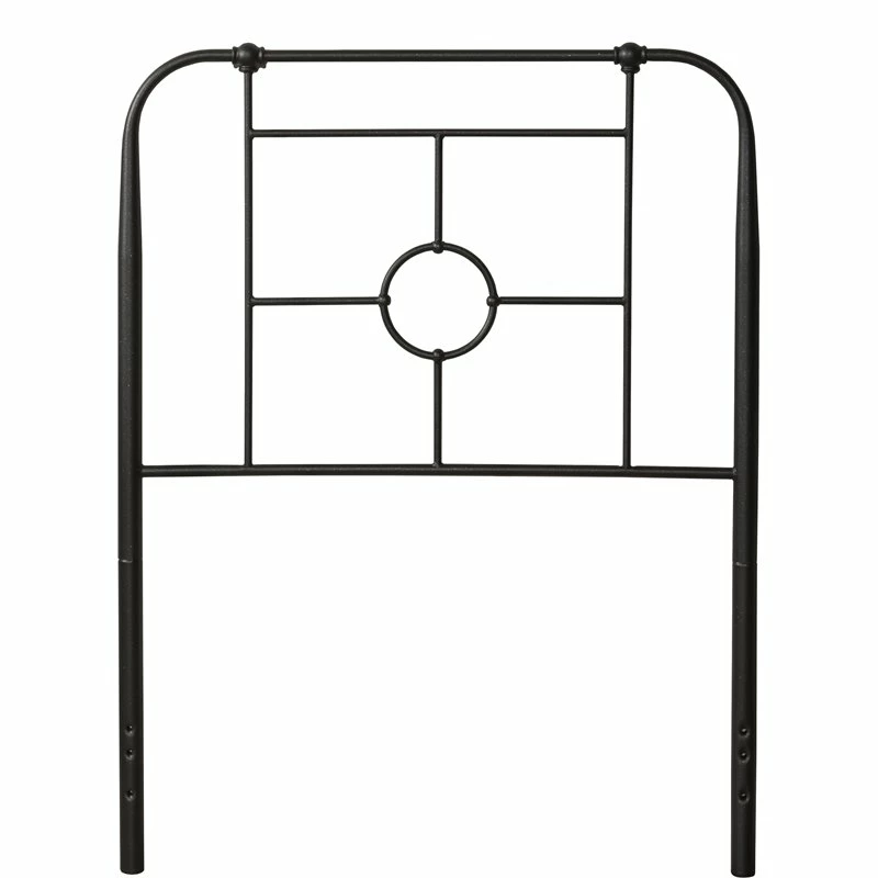 Buy 🔔 Hillsdale Trenton Twin Metal Duo Panel Headboard In Black Sparkle 👏