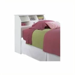 Cheap 🥰 Pemberly Row Twin Bookcase Headboard In White 😍