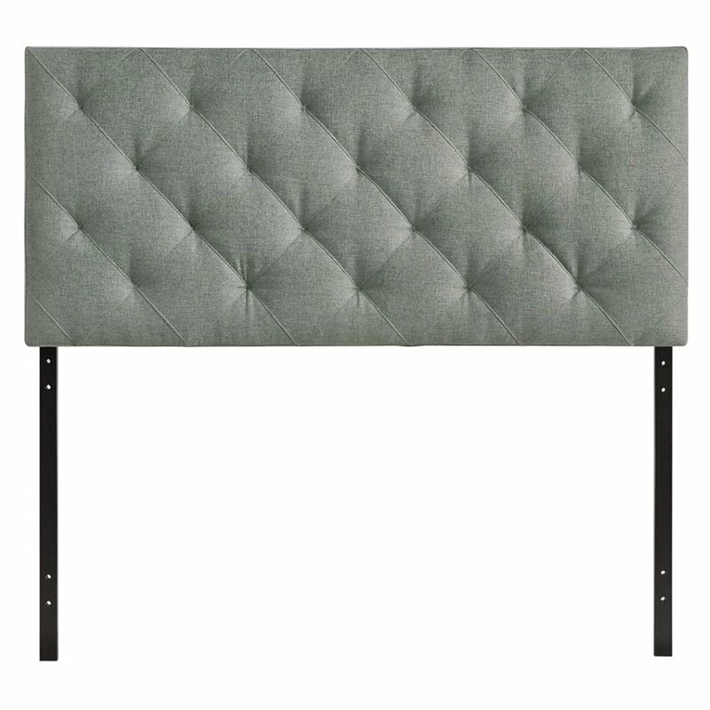 Budget π Modway Theodore Queen Tufted Panel Headboard In Gray π 1 Budget π Modway Theodore Queen Tufted Panel Headboard In Gray π