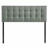 Cheapest 🥰 Modway Lily Queen Tufted Panel Headboard In Gray 😉