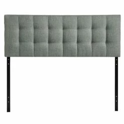 Cheapest 🥰 Modway Lily Queen Tufted Panel Headboard In Gray 😉