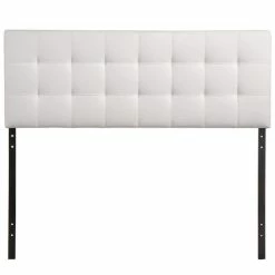 Wholesale ✨ Modway Lily Queen Vinyl Tufted Panel Headboard In White 😀