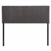 Best Pirce 🥰 Modway Oliver Queen Vinyl Panel Headboard In Brown 🔔