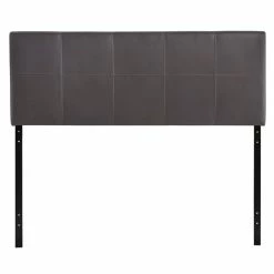 Best Pirce 🥰 Modway Oliver Queen Vinyl Panel Headboard In Brown 🔔