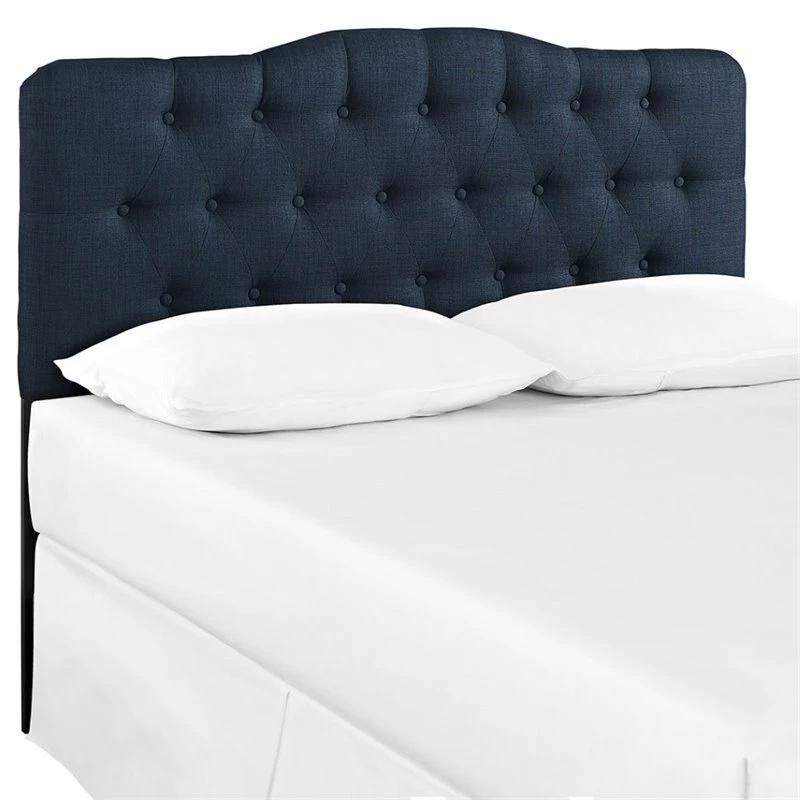 Brand new ๐ Modway Annabel Queen Tufted Panel Headboard In Navy ๐งจ - Image 3