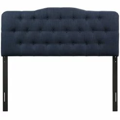 Brand new ๐ Modway Annabel Queen Tufted Panel Headboard In Navy ๐งจ