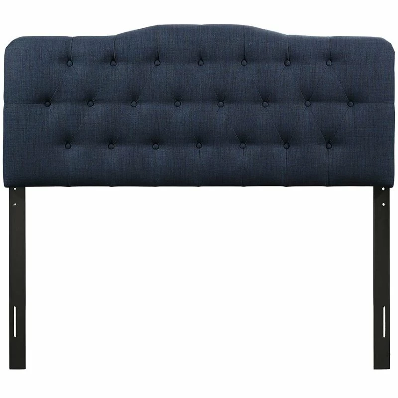 Brand new ๐ Modway Annabel Queen Tufted Panel Headboard In Navy ๐งจ