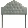 Outlet ⌛ Modway Sovereign Queen Tufted Panel Headboard In Gray ✨