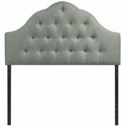 Outlet ⌛ Modway Sovereign Queen Tufted Panel Headboard In Gray ✨