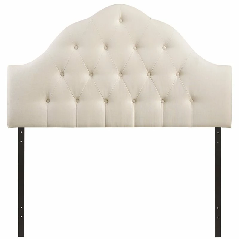 Best Pirce 🎉 Modway Sovereign Full Tufted Panel Headboard In Ivory 👏