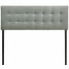 Coupon ⌛ Modway Emily Upholstered Queen Panel Headboard In Gray 😍