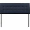 Deals 😍 Modway Emily Upholstered Queen Panel Headboard In Navy 🎁