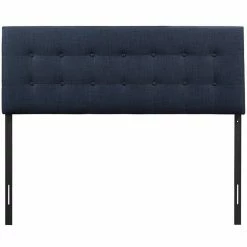 Deals 😍 Modway Emily Upholstered Queen Panel Headboard In Navy 🎁