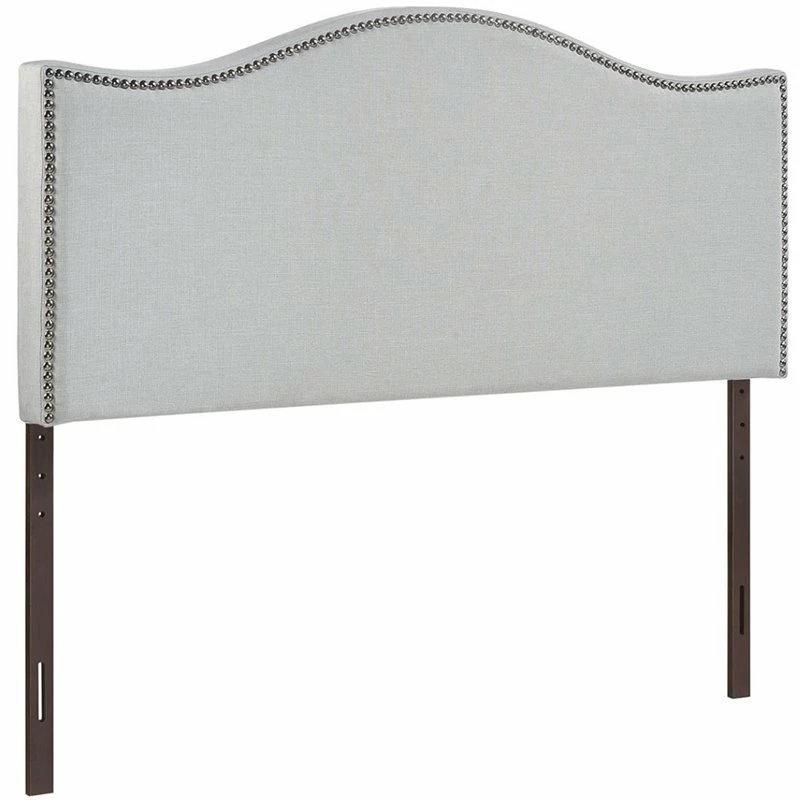 Buy ❤️ Modway Curl Upholstered Queen Panel Headboard In Sky Gray ✨ - Image 2