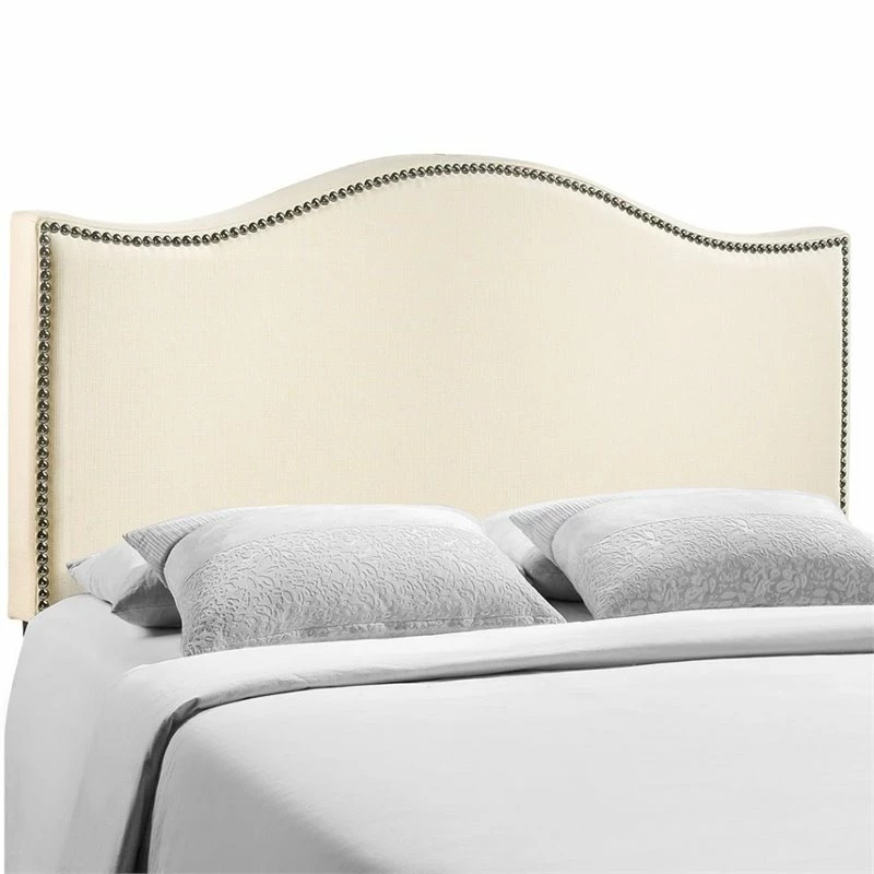 Coupon 🎉 Modway Curl Upholstered Queen Panel Headboard In Ivory 🎉 - Image 3