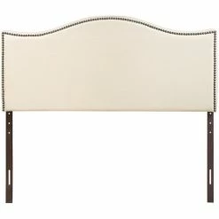Coupon 🎉 Modway Curl Upholstered Queen Panel Headboard In Ivory 🎉