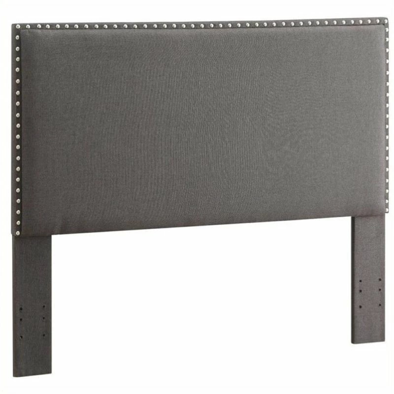 New π₯ Atlin Designs Full Queen Panel Headboard In Gray β - Image 2