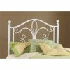 Best Sale ⌛ Hawthorne Collections Twin Metal Headboard In Textured White 🔔