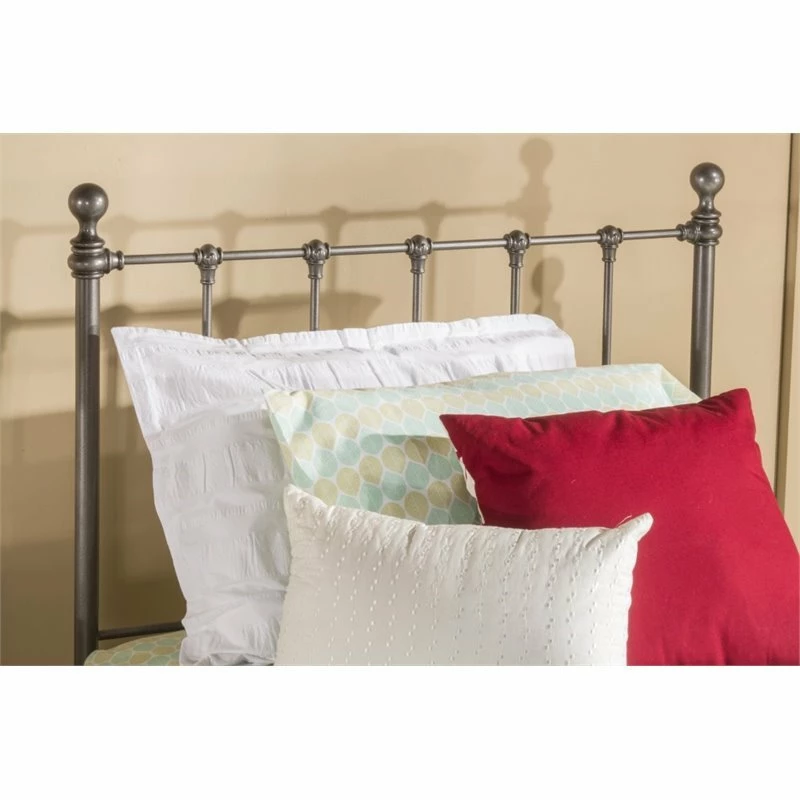 Coupon ๐ Hawthorne Collections Twin Metal Spindle Headboard In Black Steel ๐งจ - Image 2