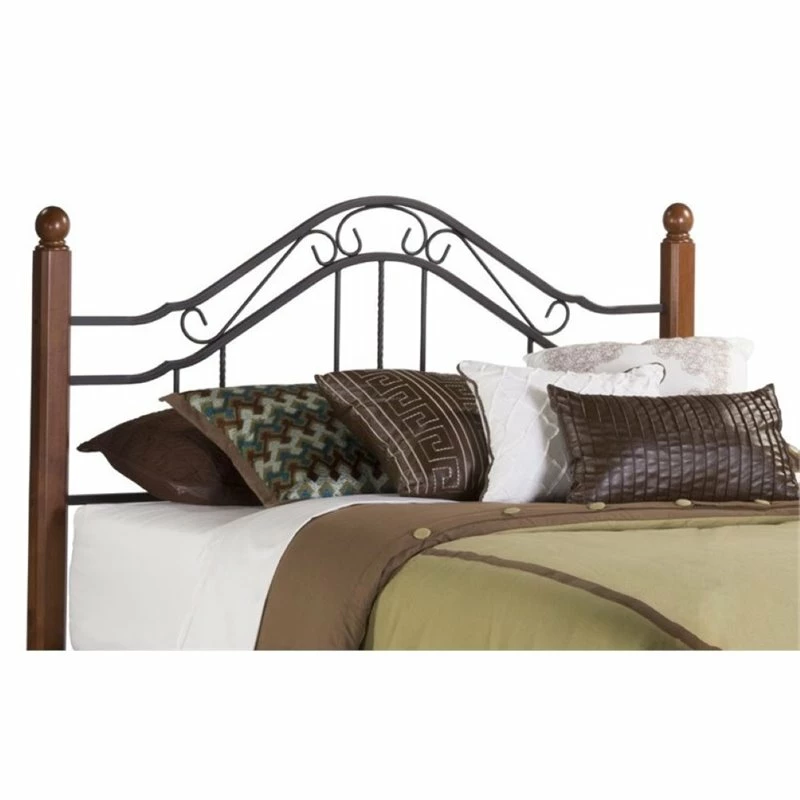 Best reviews of 😉 Bowery Hill Full Queen Poster Spindle Headboard With Rails In Black 💯