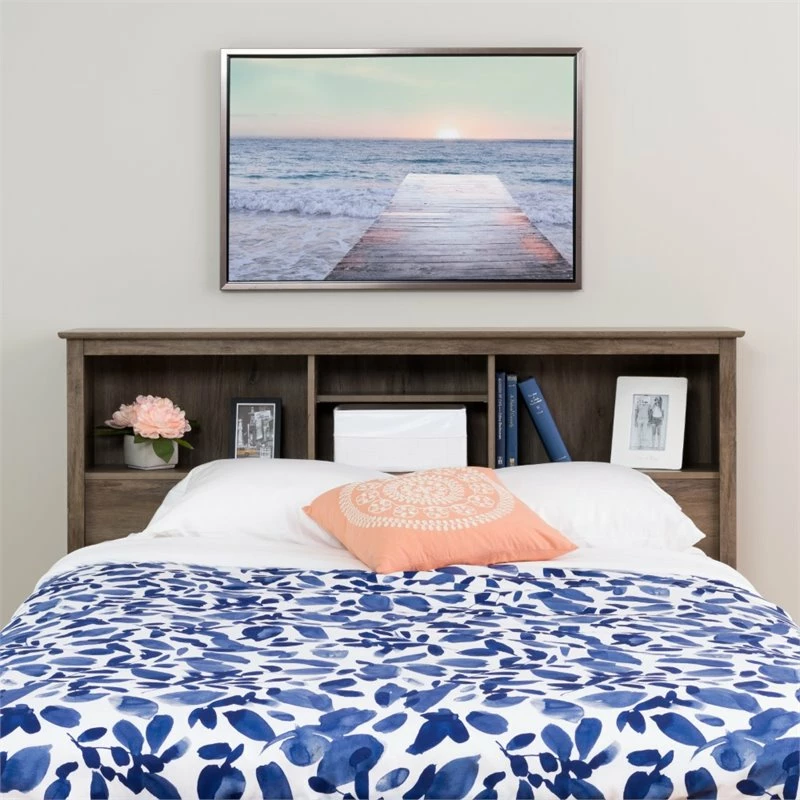 Top 10 ๐ Prepac Salt Spring Double Or Queen Headboard In Drifted Gray ๐ฅ - Image 2