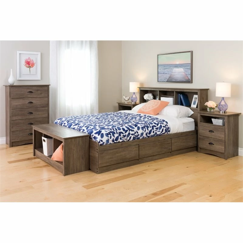 Top 10 ๐ Prepac Salt Spring Double Or Queen Headboard In Drifted Gray ๐ฅ - Image 4