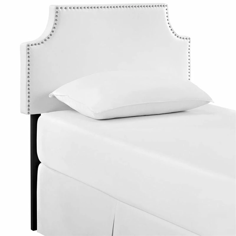 Best Pirce ๐ Modway Laura Faux Leather Upholstered Twin Headboard In White ๐ - Image 3