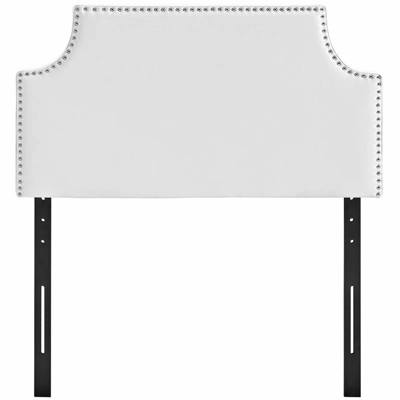 Best Pirce ๐ Modway Laura Faux Leather Upholstered Twin Headboard In White ๐ - Image 4