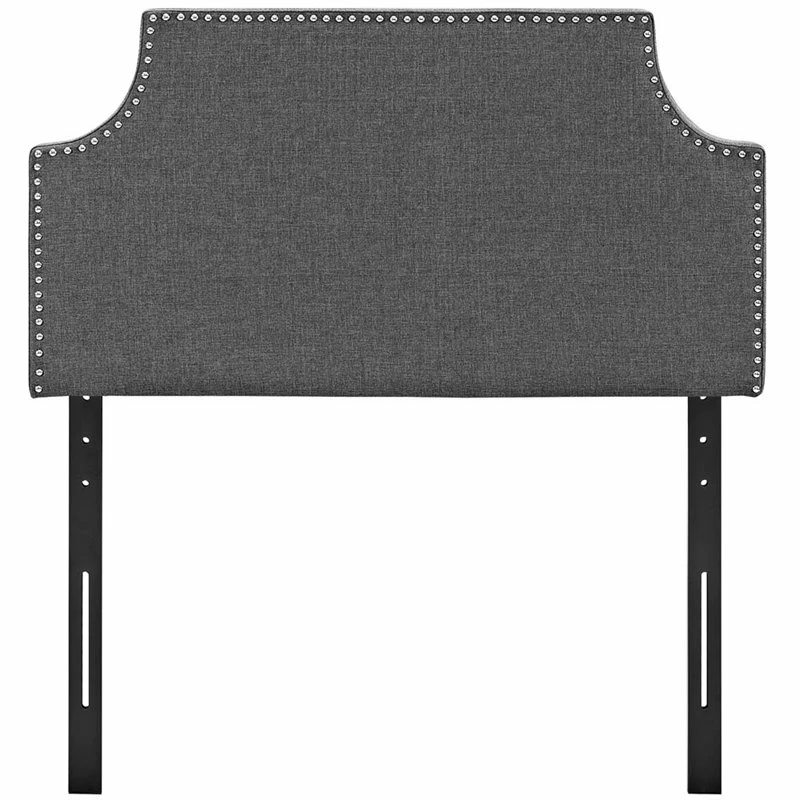 Cheapest โจ Modway Laura Fabric Upholstered Twin Headboard In Gray ๐งจ - Image 4