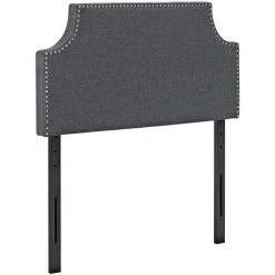 Cheapest ✨ Modway Laura Fabric Upholstered Twin Headboard In Gray 🧨