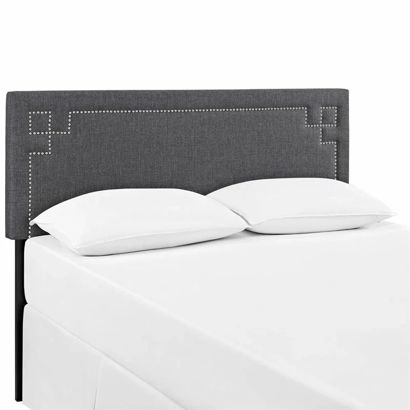 Best deal ๐ Modway Josie Fabric Upholstered Queen Headboard In Gray ๐ - Image 3