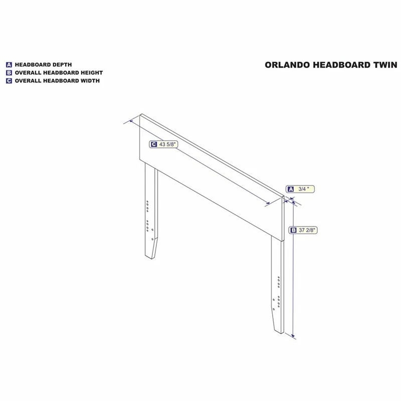 Top 10 ❤️ AFI Orlando Twin Panel Headboard In White ⭐ - Image 3
