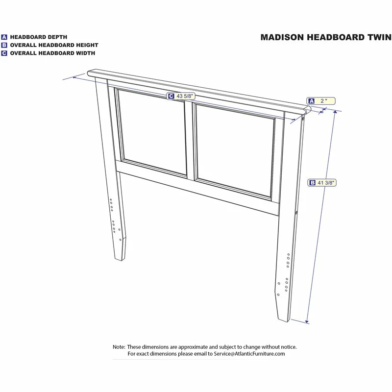 Budget 🔥 AFI Madison Twin Panel Headboard In White 🤩 - Image 5