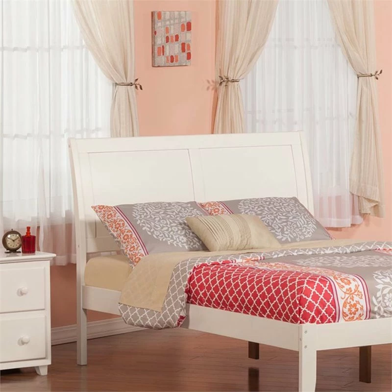 Discount ๐ฏ AFI Portland Full Sleigh Headboard In White ๐งจ - Image 2
