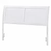 Discount 💯 AFI Portland Full Sleigh Headboard In White 🧨