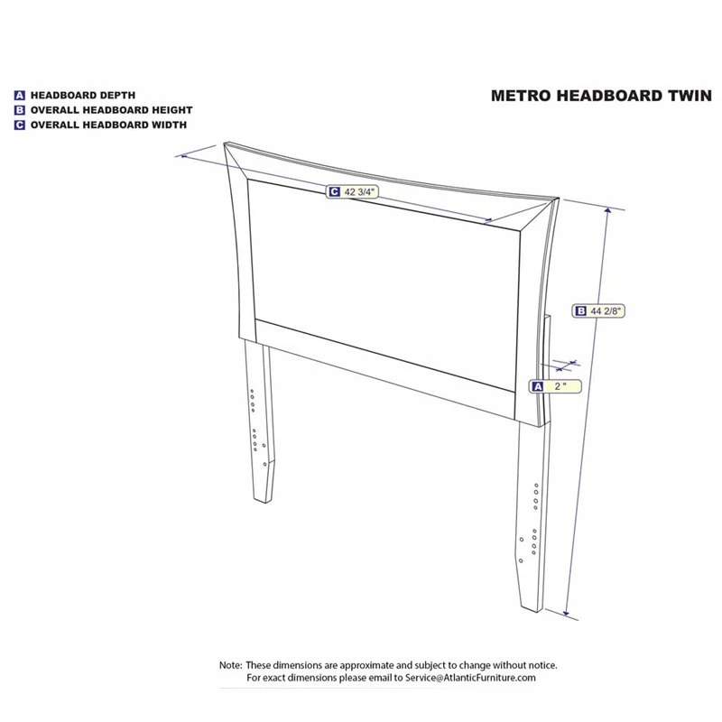 Best reviews of 😉 AFI Metro Twin Panel Headboard In Espresso 🤩 - Image 3