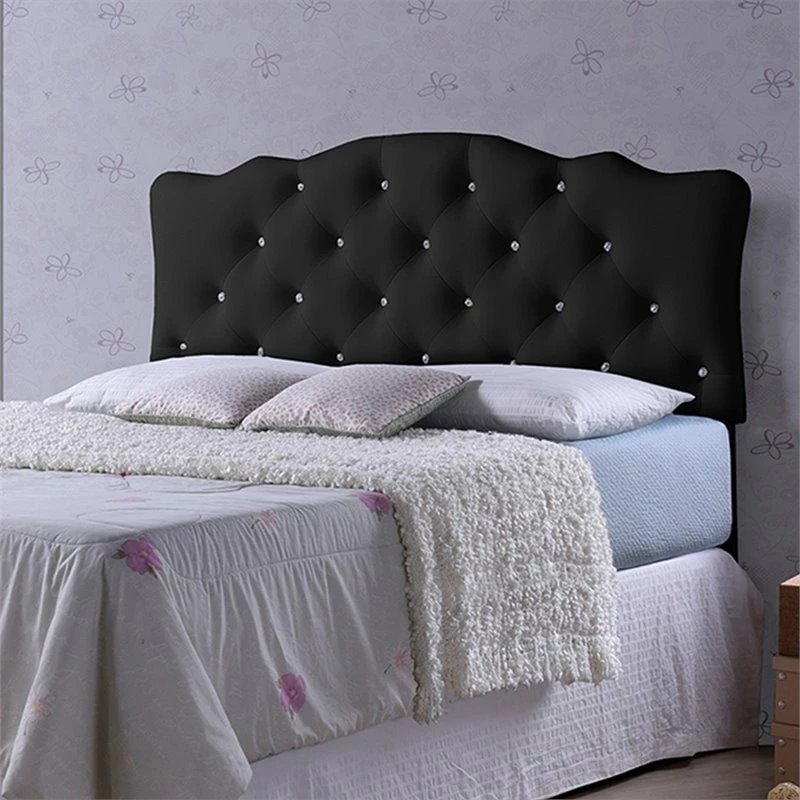 Hot Sale 🌟 Baxton Studio Rita Faux Leather Tufted Queen Panel Headboard In Black ✔️ - Image 2