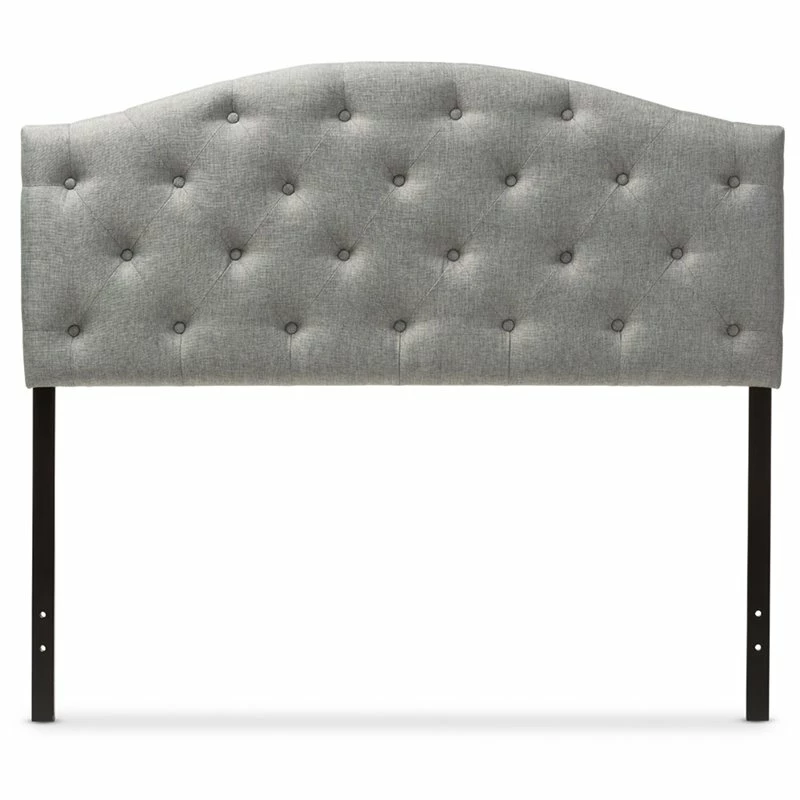 Cheapest ⭐ Baxton Studio Myra Tufted Queen Panel Headboard In Gray 🌟 - Image 3